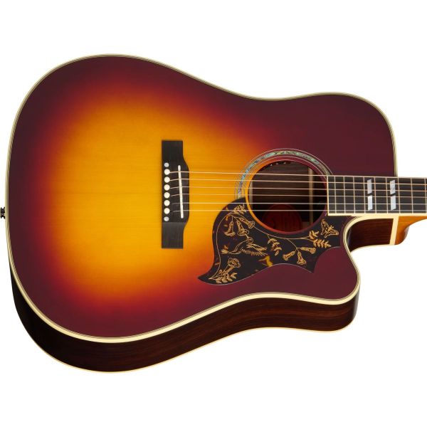 HUMMINGBIRD DELUXE EC AUTUMN BURST