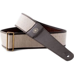 WHITE YAMAHA GUITAR STRAP SONGWRITER WHITE