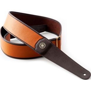 BROWN YAMAHA GUITAR STRAP PERFORMER LIGH