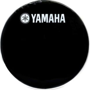 CLASSIC LOGO 18 DRUM HEAD BASS POWERSTROKE BK