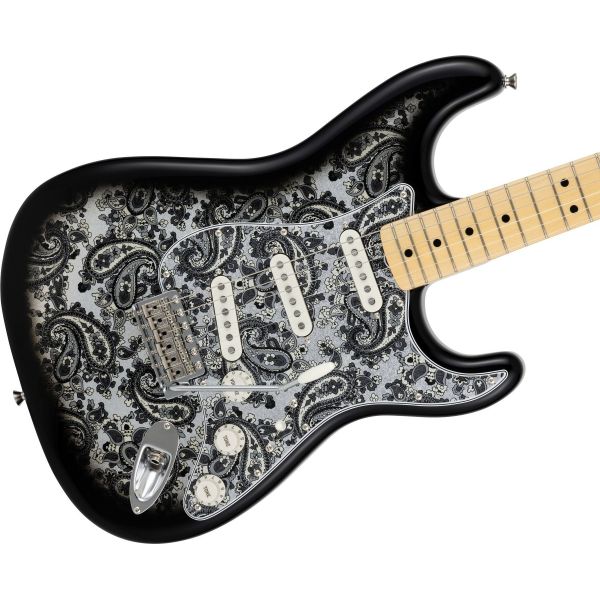 LTD STRATOCASTER MN BLACK PAISLEY
