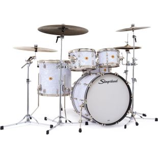 SLKTFPK22N05DM016 5-PIECE DRUM KIT RADIO KING WHITE...
