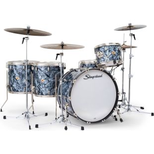 SLKTFPK24N05DP069 5-PIECE DRUM KIT RADIO KING BLACK...