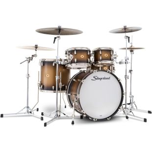 SLKTLSK22N05DM372 5-PIECE DRUM KIT RADIO KING BLACK AND...
