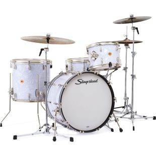 SLKTFPK22N04DN016 4-PIECE DRUM KIT RADIO KING WHITE...