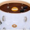 SLKTFPK22N04DN016 4-PIECE DRUM KIT RADIO KING WHITE MARINE PEARL