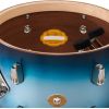 SLKTLSK22N04DN371 4-PIECE DRUM KIT RADIO KING BLUE AND SILVER LACQUER