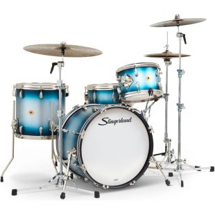 SLKTLSK20N04DK371 4-PIECE DRUM KIT RADIO KING BLUE AND...