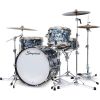 SLKTFPK22N04DN069 4-PIECE DRUM KIT RADIO KING BLACK DIAMOND PEARL