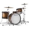 SLKTLSK22N04DN372 4-PIECE DRUM KIT RADIO KING BLACK AND GOLD LACQUER