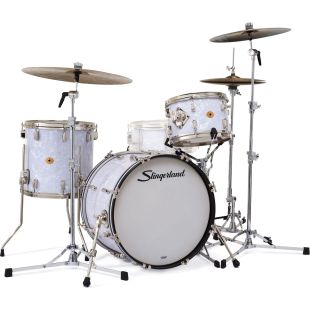 SLKTFPK20N03BQ016 3-PIECE DRUM KIT RADIO KING WHITE...