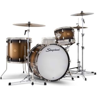 SLKTLSK22N03AH372 3-PIECE DRUM KIT RADIO KING BLACK AND...
