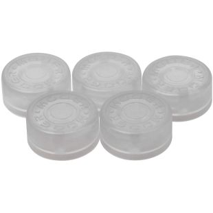 WHITE FOOTSWITCH TOPPER5 PCS PER BAG