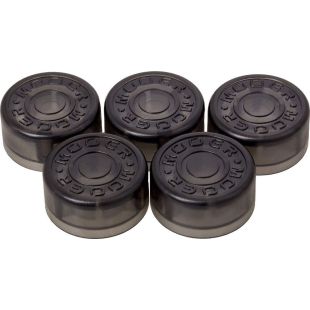 BLACK FOOTSWITCH TOPPER5 PCS PER BAG