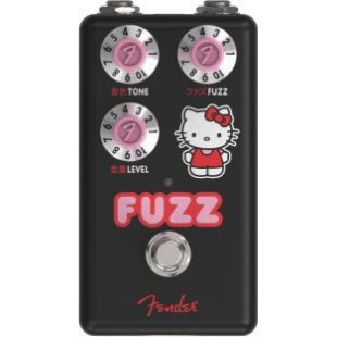FENDER X HELLO KITTY BLACK FUZZ PEDAL