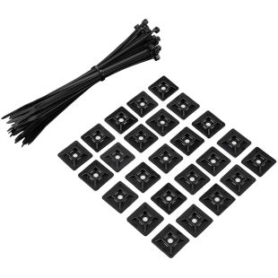 CABLE SET 50 CABLETIES AND 25 CABLETIES HOLDER