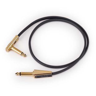 FLAT PATCH LOOPER-SWITCHER CONNECTOR CABLE GOLD 60 CM