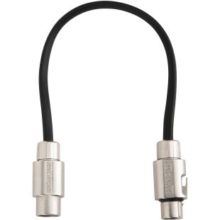 FLAT XLR CABLE 30 CM