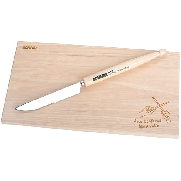 BREAKFAST PAD CUTTING BOARD + STICK-KNIFE