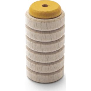 SCRAPY SHAKER YELLOW MEDIUM PITCH BELL