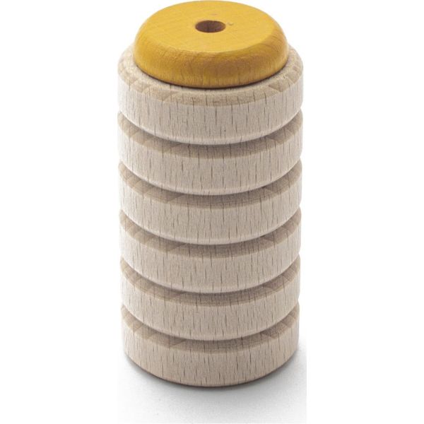 SCRAPY SHAKER YELLOW MEDIUM PITCH BELL