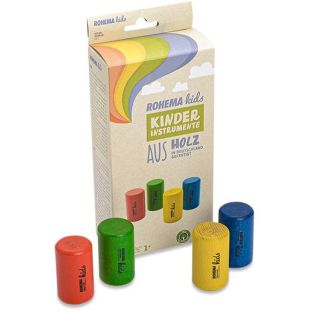 COLOR SHAKER SET 4 SHAKER: YELLOW-RED-GREEN-BLUE