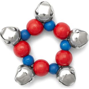 WRIST BELLS COLOR 5 CROSS BELLS MEDIUM PITCH