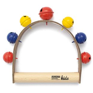 HAND BELLS COLOR 6 + 1 BELLS MEDIUM PITCH