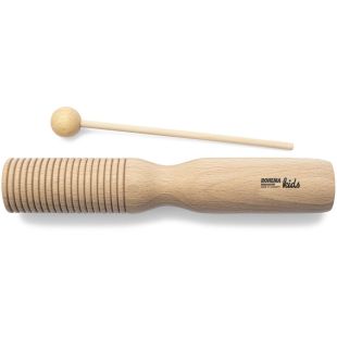 GUIRO 2-TONE BLOCK WITH BEATER