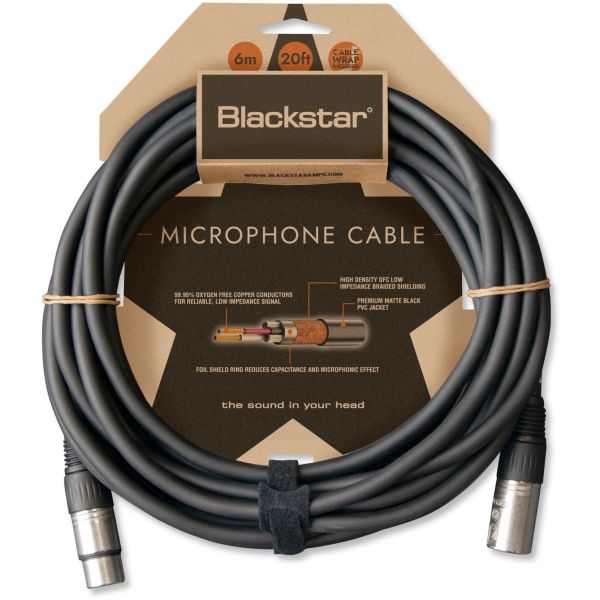 XLR CABLE 6M F-M