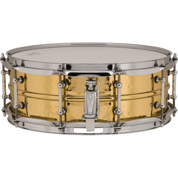 LB420BKT 5X14 HAMMERED BRASS W-TUBE LUGS