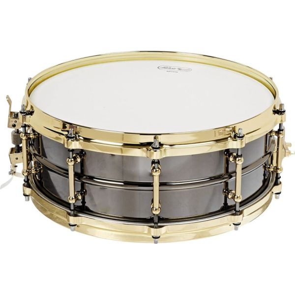 LB416BT 5X14 SMOOTH SHELL BRASS TRIM- TUBE LUGS...