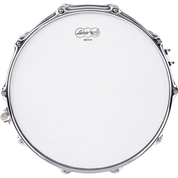 LB402B 6.5X14 CHROME OVER BRASS SMOOTH SHELL...