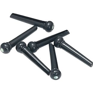 CONECTOR DE PUENTE CON PUNTO EN ABALONE - NEGRO