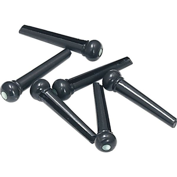 CONECTOR DE PUENTE CON PUNTO EN ABALONE - NEGRO