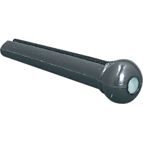 CONECTOR DE PUENTE CON PUNTO EN ABALONE - NEGRO