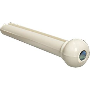 CONECTOR DE PUENTE CON PUNTO EN ABALONE - BLANCO