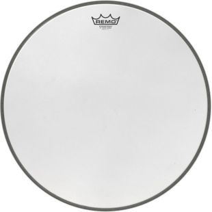 PARCHE POWERSTROKE 3 WHITE SUEDE BASSDRUM 23 P3-1823-WS