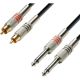 Cables de Audio Duales